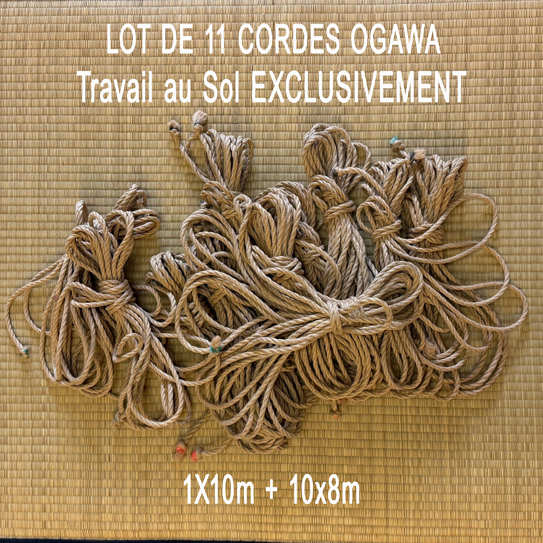 Shibari-Seil aus recycelter Jute – ökologisch und erschwinglich | 8m & 10m