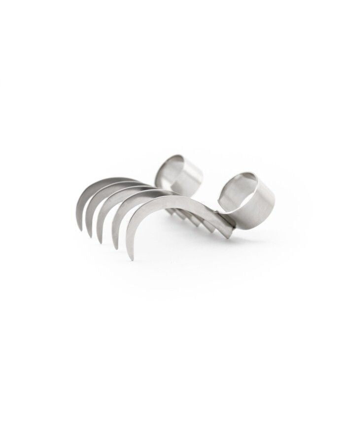 Griffes en acier inoxydable inspirées de Freddy Krueger – accessoire BDSM et sensoriel