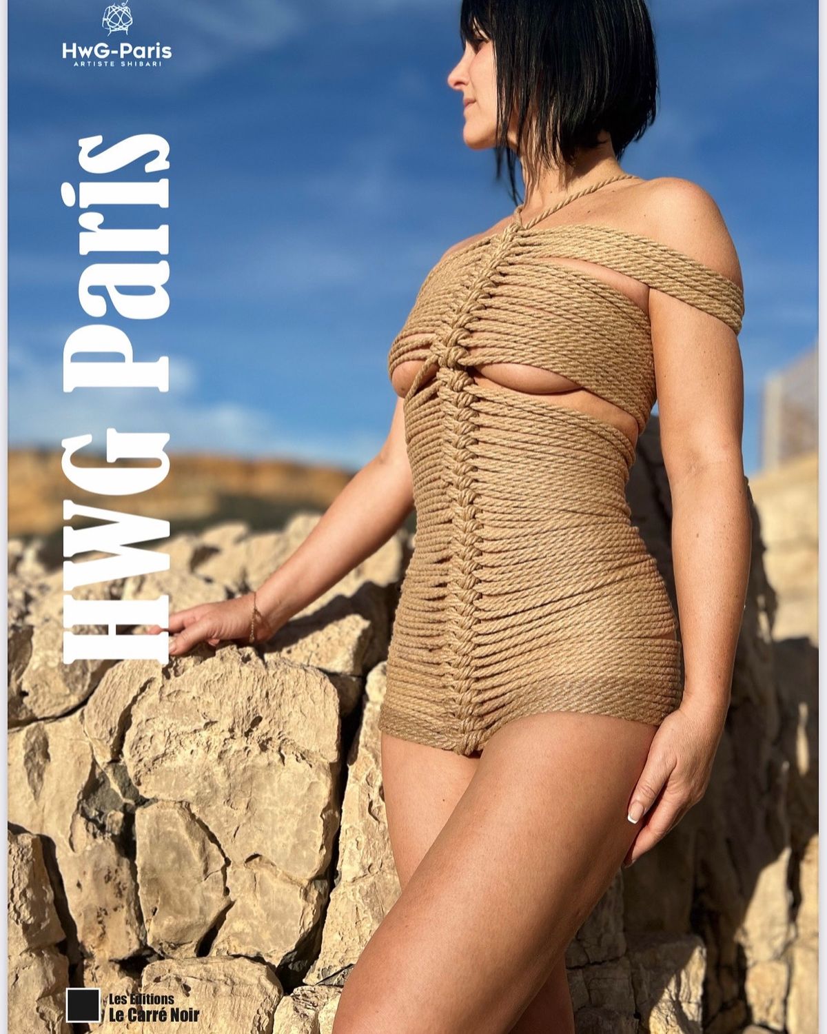 Portfolio N°4 – Shibari par HwG-Paris & Elata, éditions Le Carré Noir