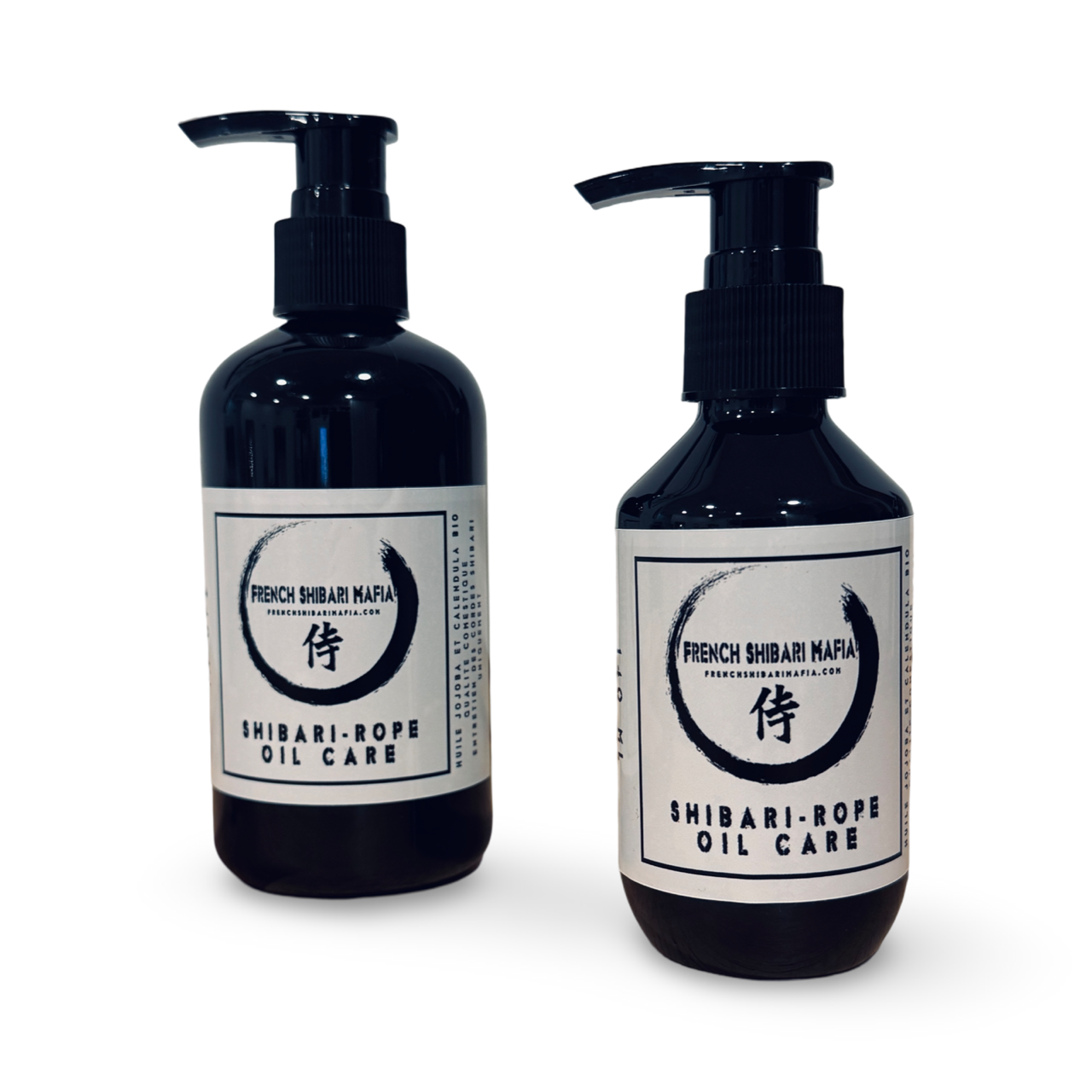 Shibari Rope Oil Care 140 ml et 240 ml - Huile d’entretien naturelle pour cordes de shibari French Shibari Mafia