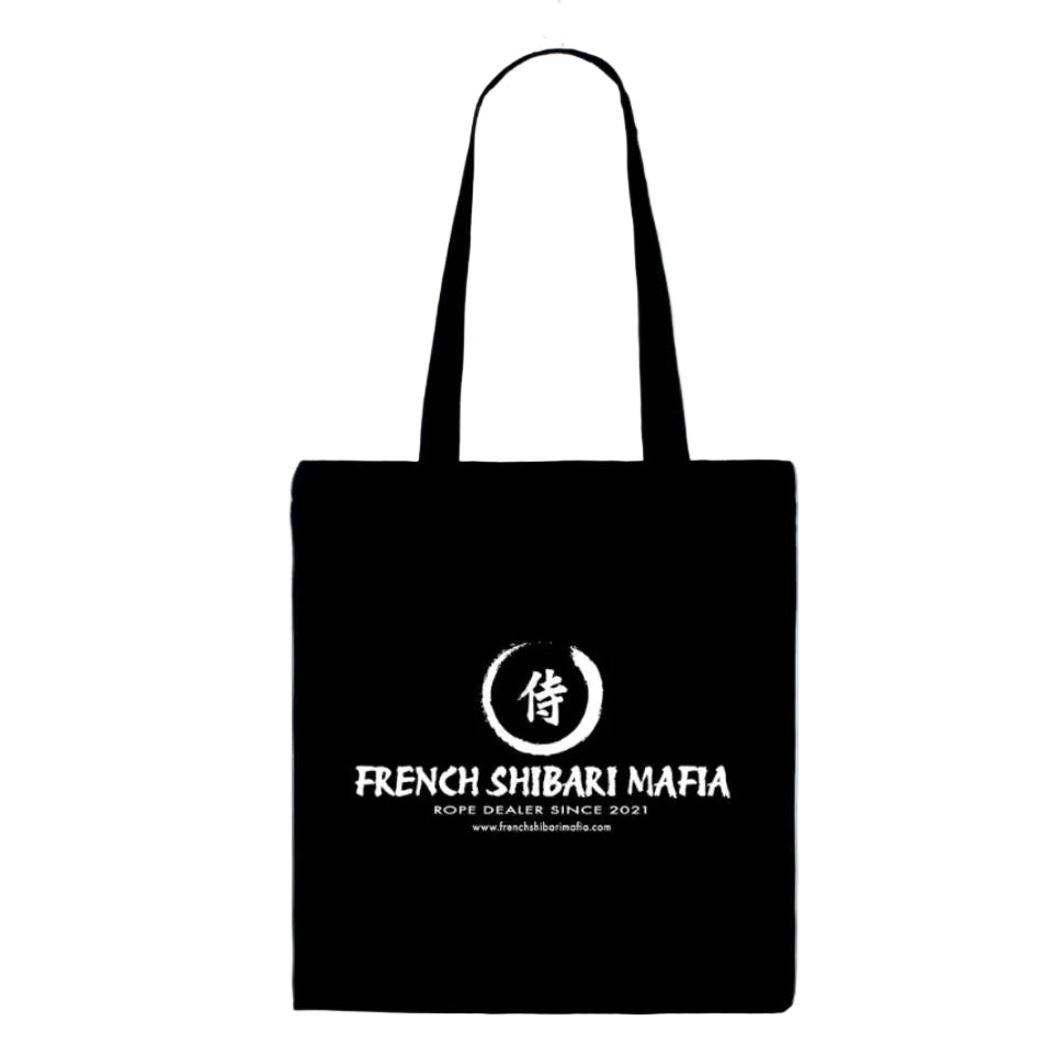 Tote bag Shibari noir French Shibari Mafia
