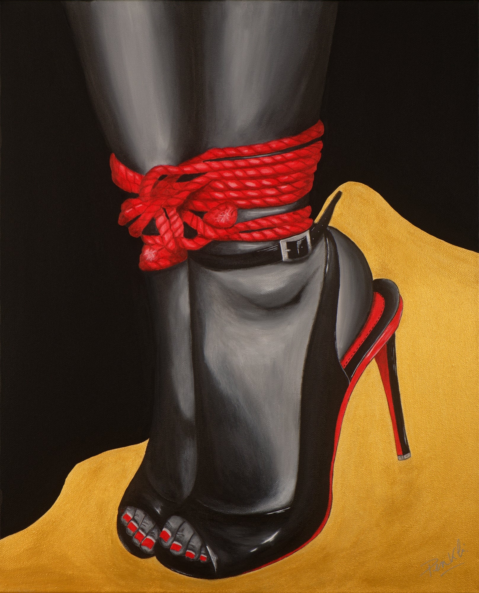 Impression d’art – William Penkli – Shibari Kinbaku – Édition Limitée