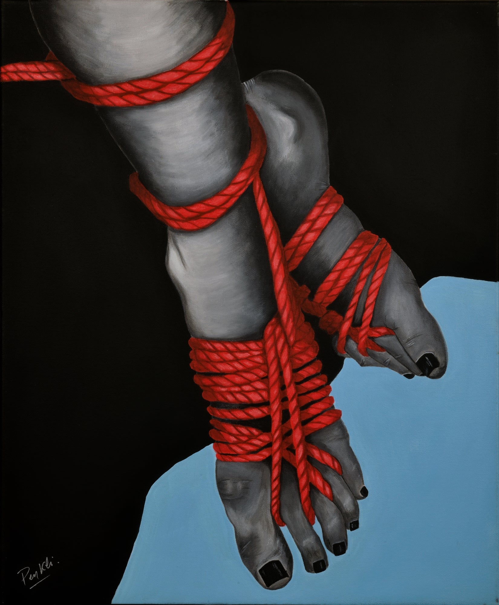 Impression d’art – William Penkli – Shibari Kinbaku – Édition Limitée